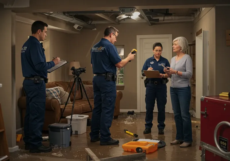 Water Damage Assessment and Insurance Documentation process in Brush Fork, WV
